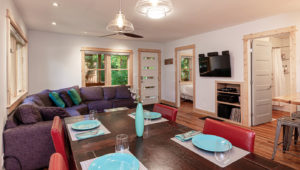 cabin on montana home interior | rental management, bozeman montana vacation rentals